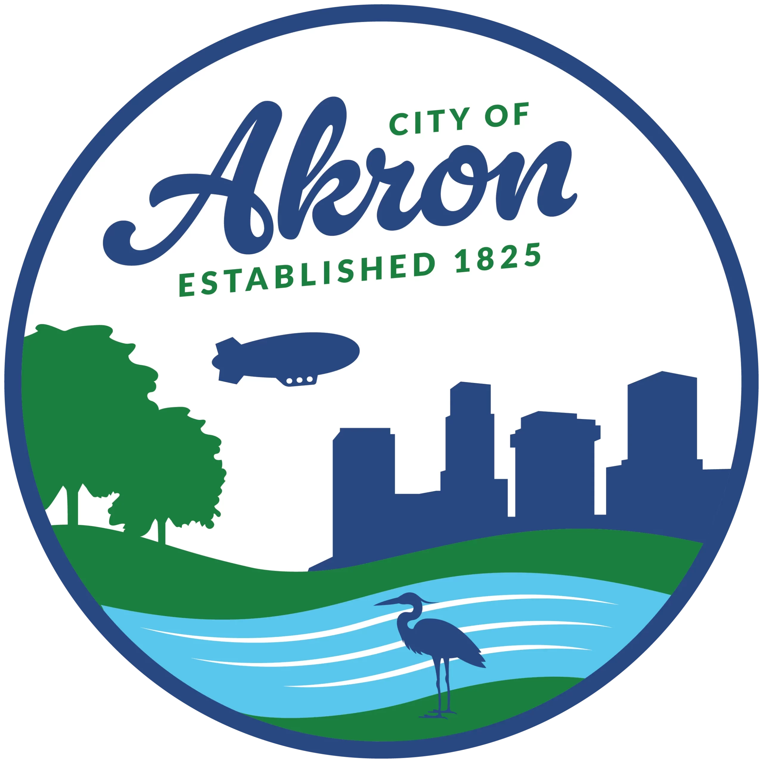 City Of Akron Logo