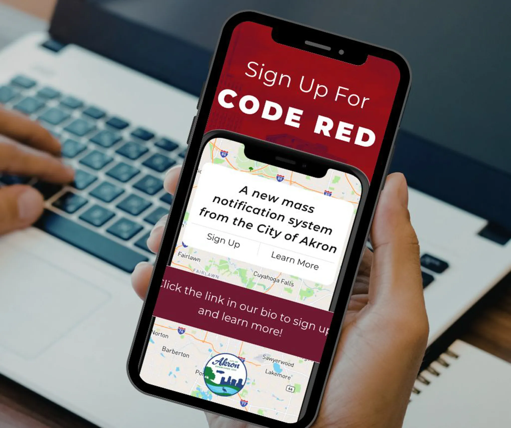 Promote Code Red Notification System Banner